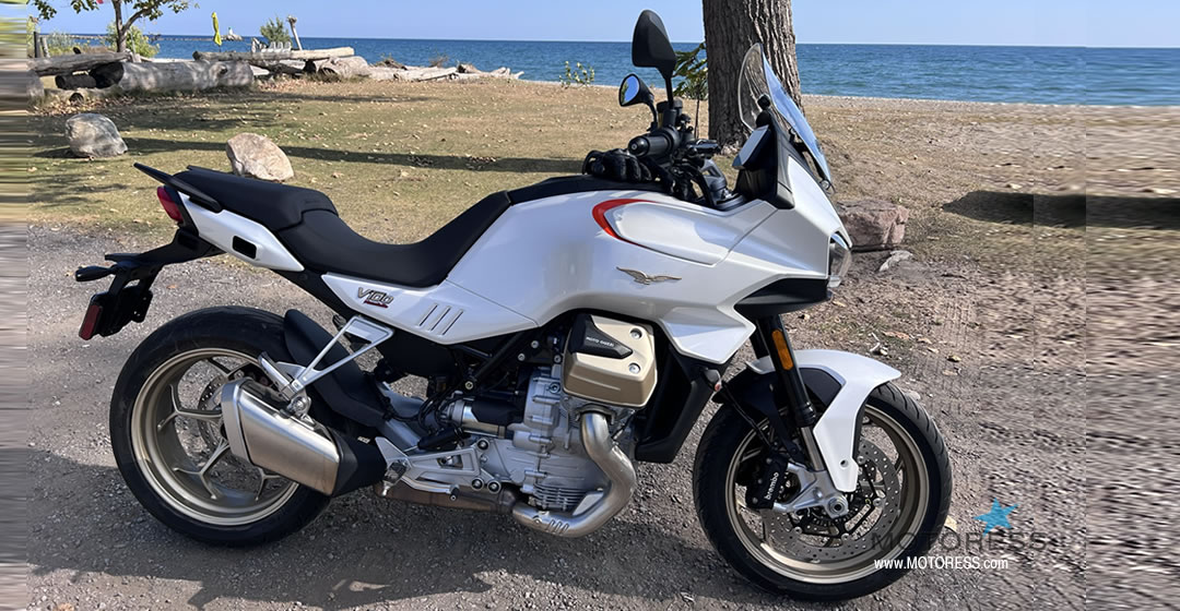 Moto Guzzi V100 Mandello Ride Review - MOTORESS by Vicki Gray