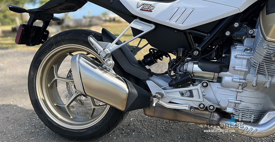 Moto Guzzi V100 Mandello Ride Review - MOTORESS by Vicki Gray