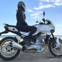 Moto Guzzi V100 Mandello Ride Review - MOTORESS by Vicki Gray