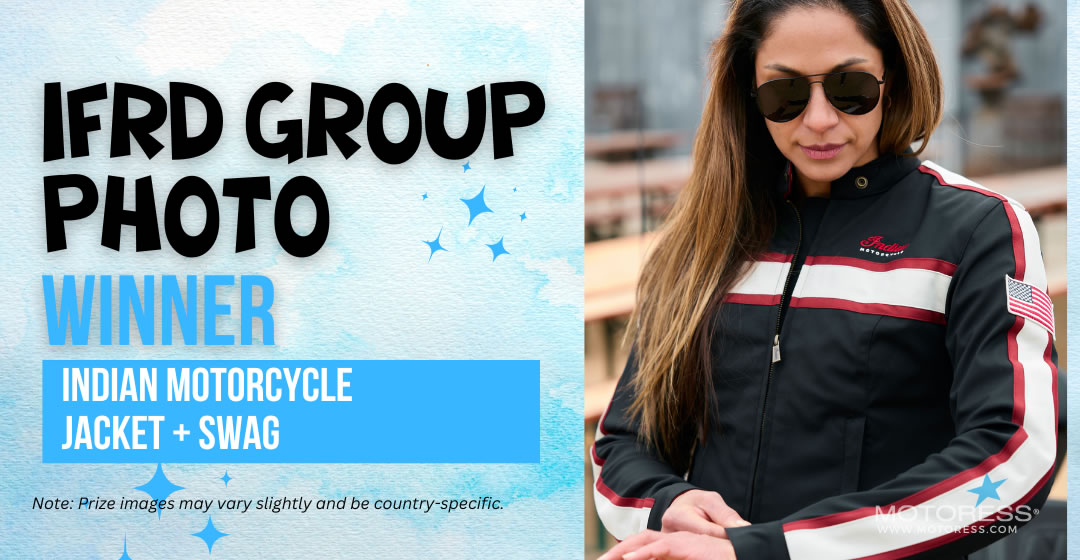 2025 International Female Ride Day Photo Gallery and Sweepstakes -Group Prize