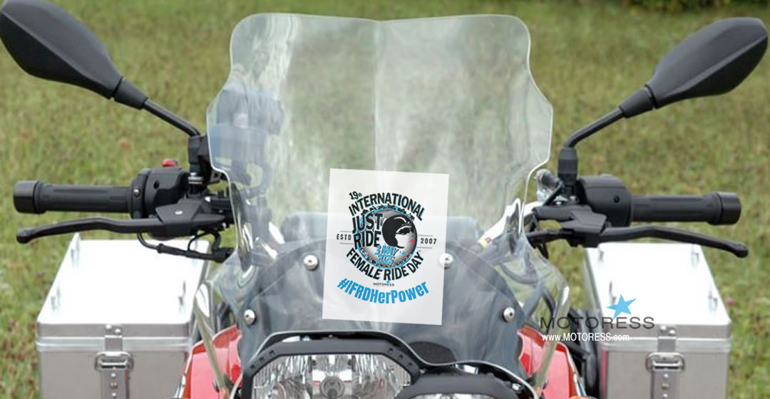Celebrate International Female Ride Day 2025 With The IFRD Windscreen Flyer