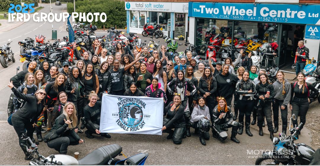 International Female Ride Day 2025 Group Photo Sweepstakes Winner - MOTORESS