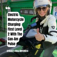 Electric Motorcycle Charging: First Level 2 With The Can-Am Pulse - Vicki's Blog MOTORESS