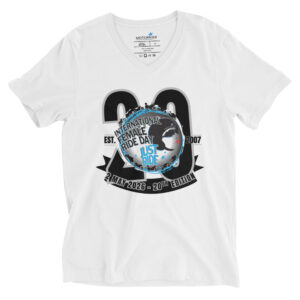 IFRD 2026 Unisex V-Neck T-Shirt | International Female Ride Day®