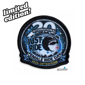 International Female Ride Day 20th Edition Patch