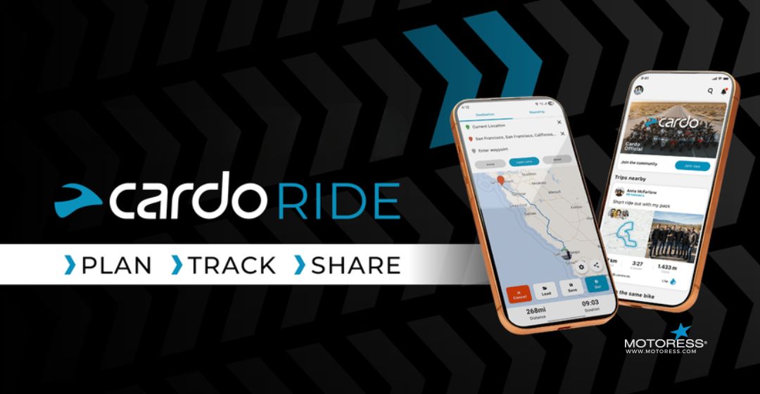 Cardo Ride App Expands The Connected Motorcycle Experience - MOTORESS